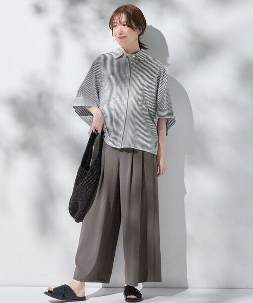 ANY / エニィ シャツ・ブラウス | 【手洗い可】コットンリネンブラウス | 詳細12