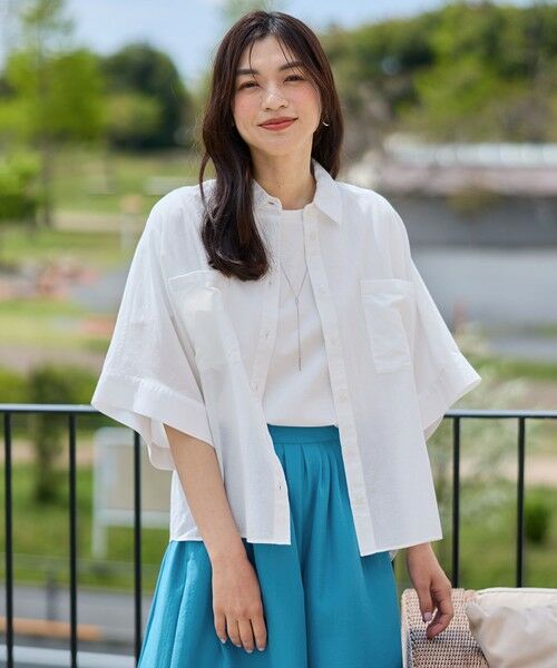 ANY / エニィ シャツ・ブラウス | 【手洗い可】コットンリネンブラウス | 詳細22