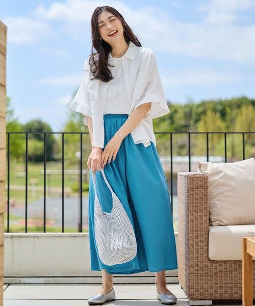 ANY / エニィ シャツ・ブラウス | 【手洗い可】コットンリネンブラウス | 詳細24