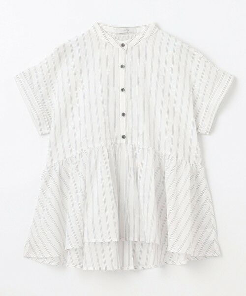 ANY / エニィ シャツ・ブラウス | 【洗濯機可】半袖ティアードブラウス | 詳細5