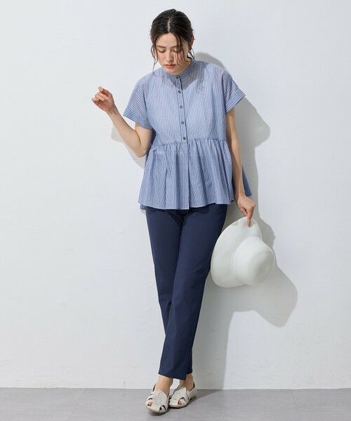 ANY / エニィ シャツ・ブラウス | 【洗濯機可】半袖ティアードブラウス | 詳細14