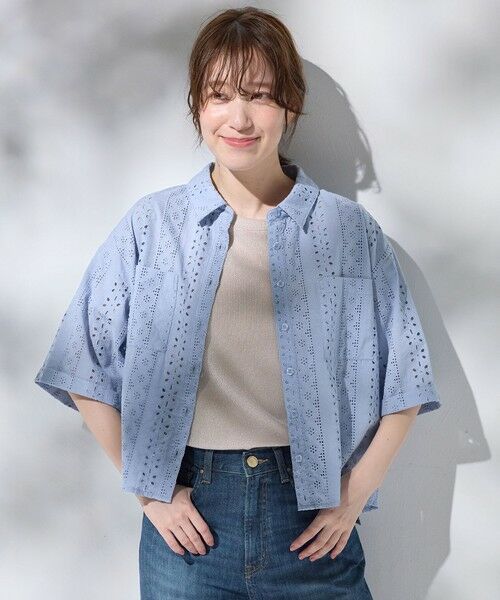 ANY / エニィ シャツ・ブラウス | エンブロイダリーシャツ | 詳細6