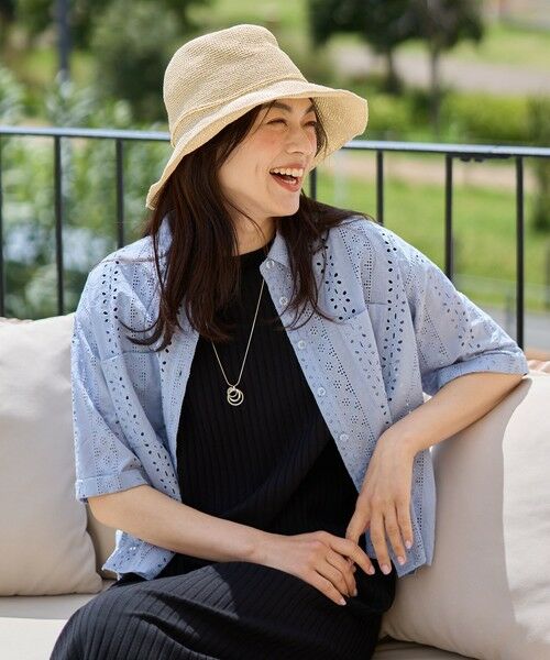 ANY / エニィ シャツ・ブラウス | エンブロイダリーシャツ | 詳細1