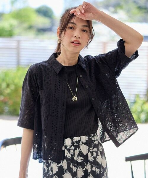 ANY / エニィ シャツ・ブラウス | エンブロイダリーシャツ | 詳細19