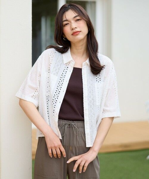 ANY / エニィ シャツ・ブラウス | エンブロイダリーシャツ | 詳細28