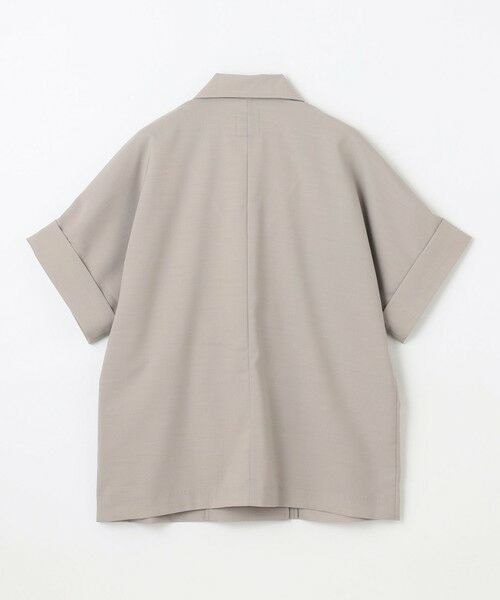 ANY / エニィ テーラードジャケット | 【セットアップ可】サラサラテックリネン半袖テーラードジャケット | 詳細11