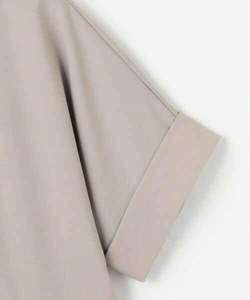 ANY / エニィ テーラードジャケット | 【セットアップ可】サラサラテックリネン半袖テーラードジャケット | 詳細13