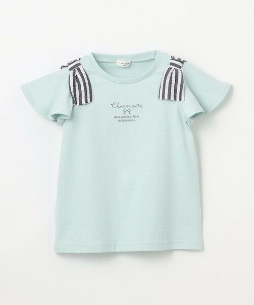 ANY / エニィ カットソー | ひんやりクール 肩リボンTシャツ | 詳細4
