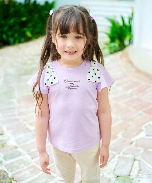 ANY / エニィ カットソー | ひんやりクール 肩リボンTシャツ | 詳細8