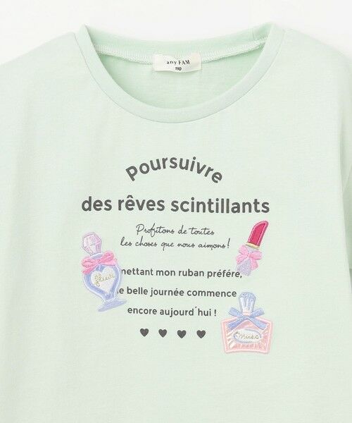 ANY / エニィ カットソー | ひんやりクール ロゴTシャツ | 詳細10