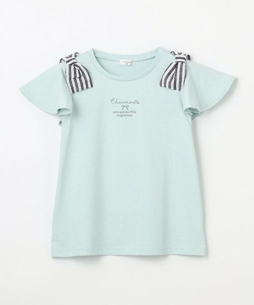 ANY / エニィ カットソー | ひんやりクール 肩リボンTシャツ | 詳細4