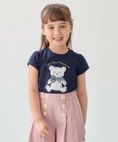 ANY / エニィ カットソー | ひんやりクール アップリケTシャツ