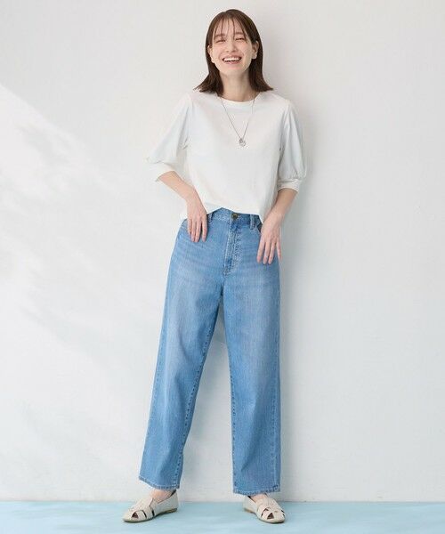 ANY / エニィ カットソー | 【洗濯機可/接触冷感/UVケア】パフスリーブカットソー | 詳細6