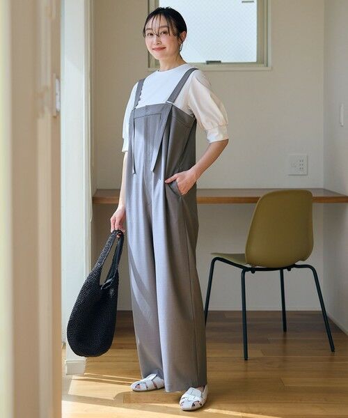 ANY / エニィ カットソー | 【洗濯機可/接触冷感/UVケア】パフスリーブカットソー | 詳細8