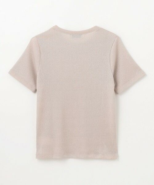 ANY / エニィ カットソー | 【洗濯機可】ラメテレコTシャツ | 詳細12