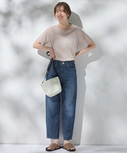 ANY / エニィ カットソー | 【洗濯機可】ラメテレコTシャツ | 詳細9