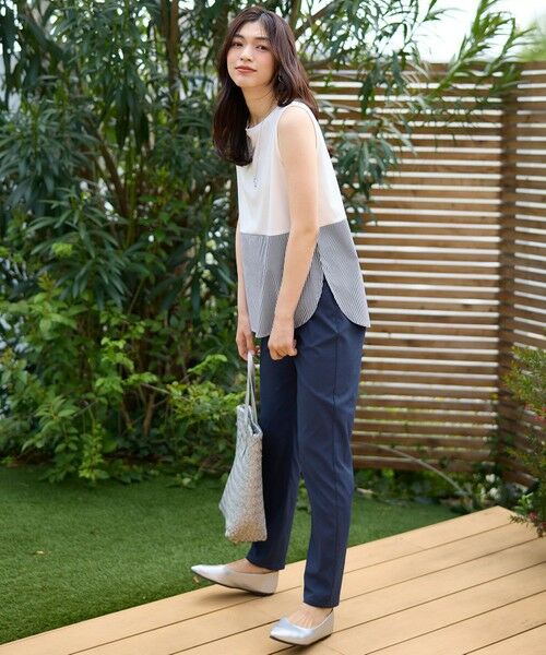 ANY / エニィ カットソー | 【洗濯機可】ラウンドヘムコンビインナー | 詳細11