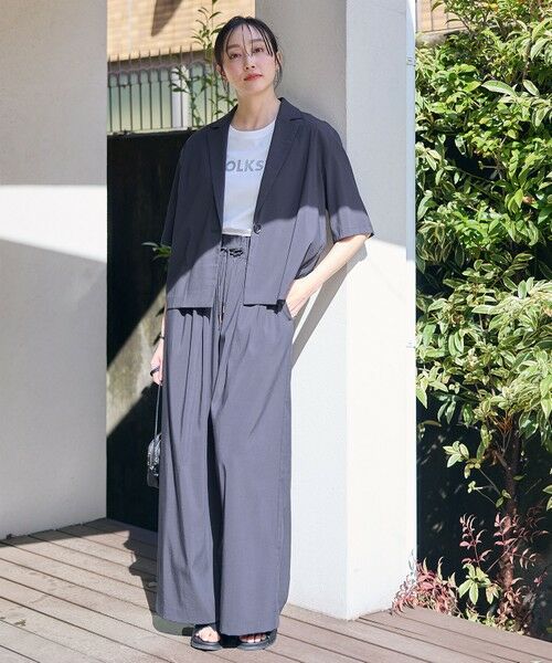 ANY / エニィ カットソー | 【洗濯機可/接触冷感】グリッタープリントロゴＴシャツ | 詳細6