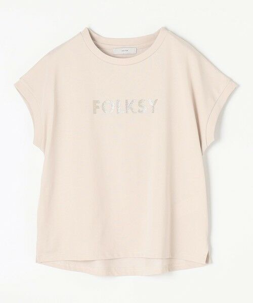 ANY / エニィ カットソー | グリッタープリントロゴＴシャツ | 詳細10