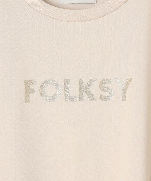 ANY / エニィ カットソー | 【洗濯機可/接触冷感】グリッタープリントロゴＴシャツ | 詳細15