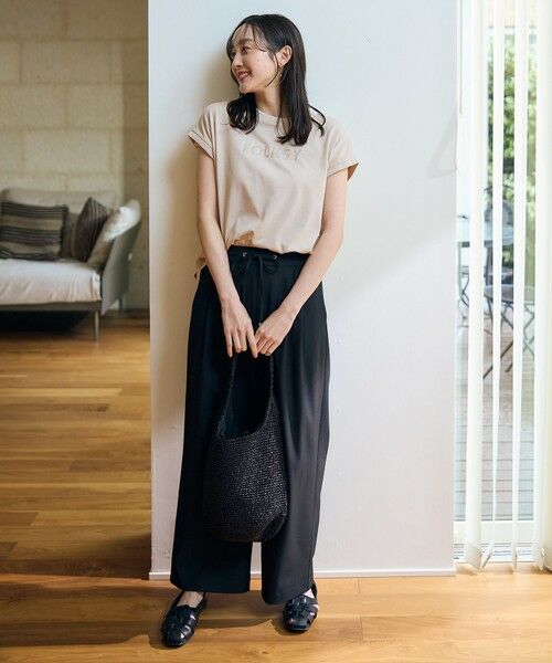 ANY / エニィ カットソー | グリッタープリントロゴＴシャツ | 詳細8