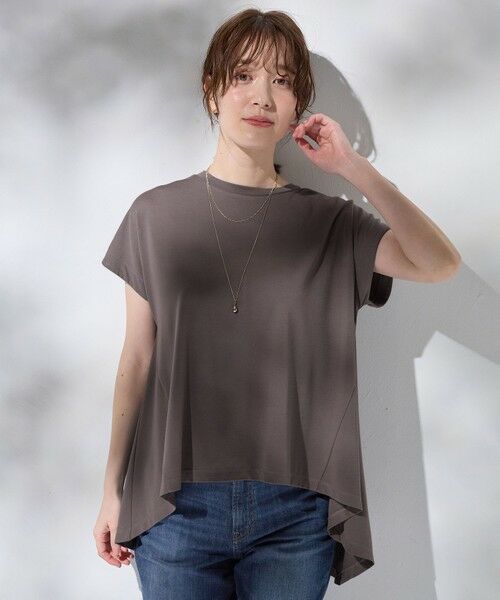 ANY / エニィ カットソー | シルケットスムースチュニック | 詳細9