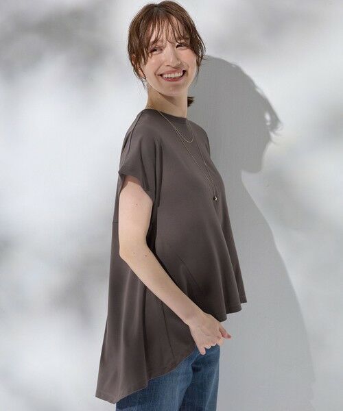 ANY / エニィ カットソー | シルケットスムースチュニック | 詳細10