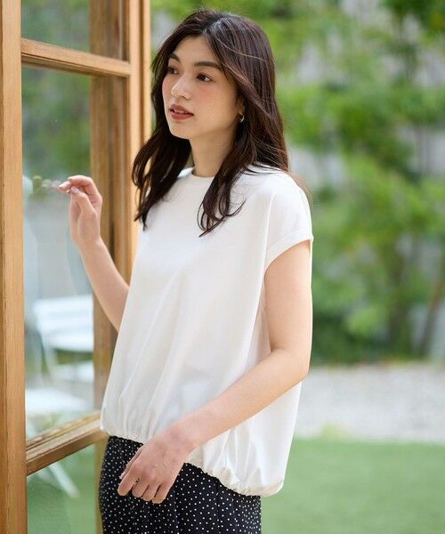 ANY / エニィ カットソー | シルケットスムースドロストＴシャツ | 詳細1