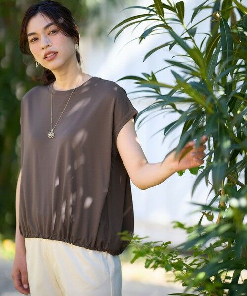 ANY / エニィ カットソー | シルケットスムースドロストＴシャツ | 詳細15