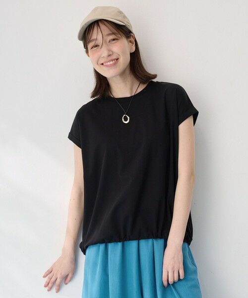 ANY / エニィ カットソー | 【洗濯機可/UVケア】シルケットスムースドロストＴシャツ | 詳細21
