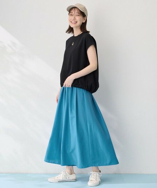 ANY / エニィ カットソー | 【洗濯機可/UVケア】シルケットスムースドロストＴシャツ | 詳細23