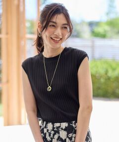 ANY / エニィ カットソー | 【洗濯機可/接触冷感/UVカット】汗ジミ防止テレコノースリーブプルオーバー