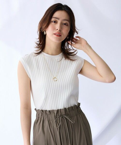 ANY / エニィ カットソー | 汗ジミ防止テレコノースリーブプルオーバー | 詳細1