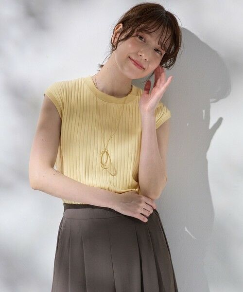 ANY / エニィ カットソー | 汗ジミ防止テレコノースリーブプルオーバー | 詳細6