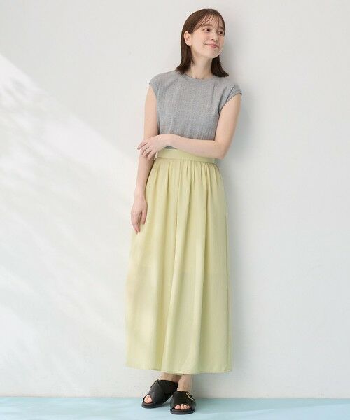 ANY / エニィ カットソー | 汗ジミ防止テレコノースリーブプルオーバー | 詳細22