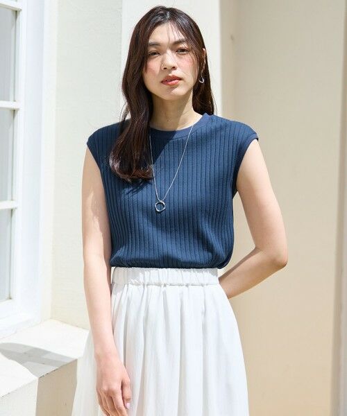 ANY / エニィ カットソー | 汗ジミ防止テレコノースリーブプルオーバー | 詳細24