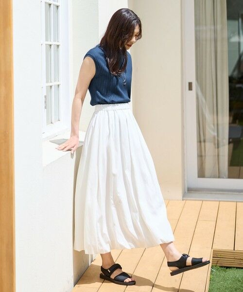 ANY / エニィ カットソー | 汗ジミ防止テレコノースリーブプルオーバー | 詳細25