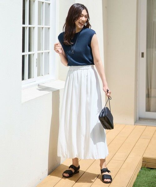 ANY / エニィ カットソー | 汗ジミ防止テレコノースリーブプルオーバー | 詳細26