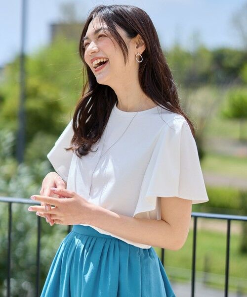 ANY / エニィ カットソー | ソロナフリルスリーブプルオーバー | 詳細1