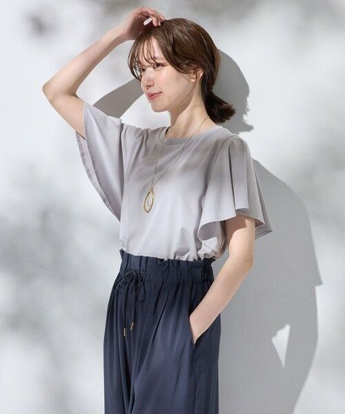 ANY / エニィ カットソー | ソロナフリルスリーブプルオーバー | 詳細11