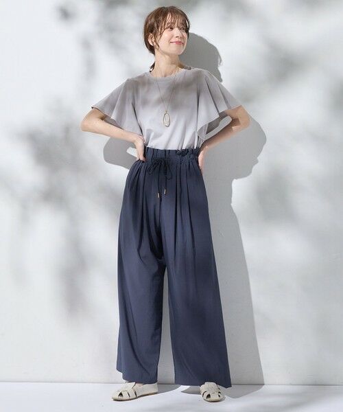 ANY / エニィ カットソー | ソロナフリルスリーブプルオーバー | 詳細12