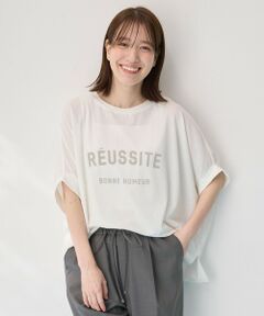 ANY / エニィ カットソー | 【洗濯機可/接触冷感】シアージョーゼットボクシーロゴＴ