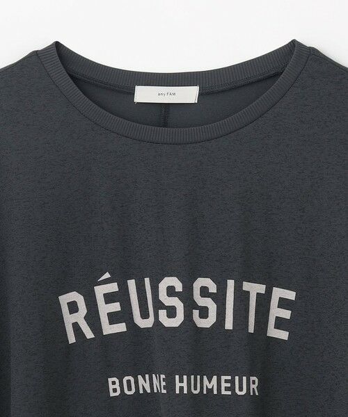 ANY / エニィ カットソー | 【洗濯機可/接触冷感】シアージョーゼットボクシーロゴＴ | 詳細15