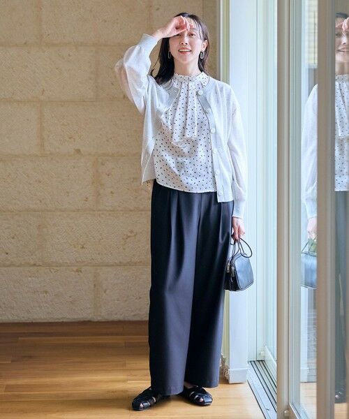 ANY / エニィ カーディガン・ボレロ | シアークルーネックカーディガン | 詳細3