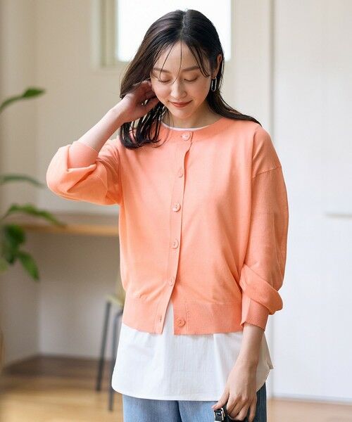 ANY / エニィ カーディガン・ボレロ | シアークルーネックカーディガン | 詳細6