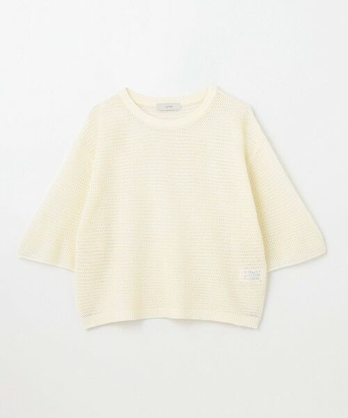 ANY / エニィ ニット・セーター | アイレットメッシュニット | 詳細8