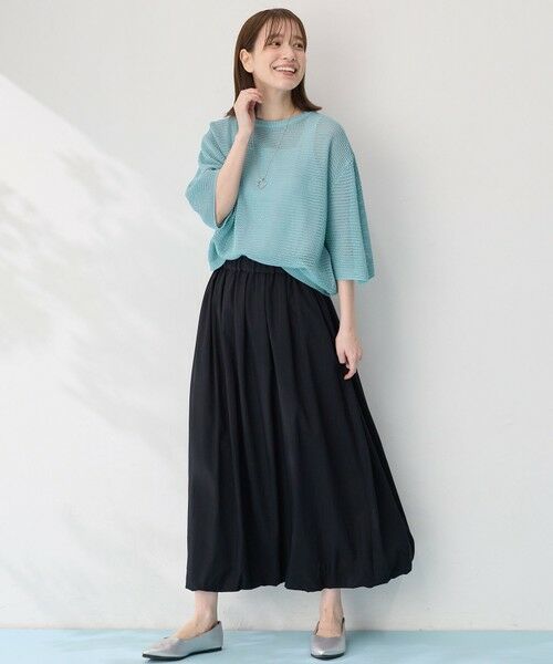 ANY / エニィ ニット・セーター | アイレットメッシュニット | 詳細24