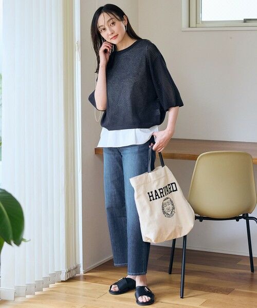 ANY / エニィ ニット・セーター | アイレットメッシュニット | 詳細29