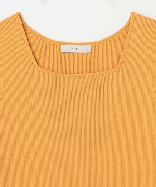 ANY / エニィ タンクトップ | 【洗濯機可/アンチピリング/UVカット】リブニットタンクトップ | 詳細3