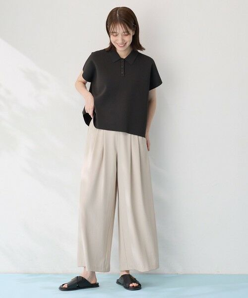 ANY / エニィ ニット・セーター | ミラノリブニットポロ | 詳細22